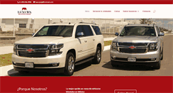 Desktop Screenshot of luxuryblindados.com